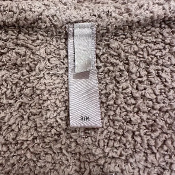 SKIMS Tan Brown Cozy Knit Boucle Short Robe with Belt Size Small/Medium